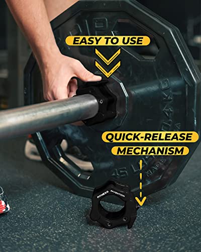 Barbell Clips, Olympic Barbell Clamps, Barbell Collars 2", Weight Clips For Bars, Clips For Weightlifting Bar, Weight Collars, Lifting Clips, Gym Clips #TOP3