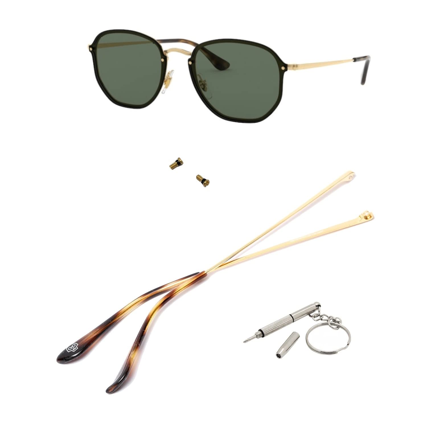 Branches RB3579N compatibles de rechange pour lunettes de soleil de style moderne - 7