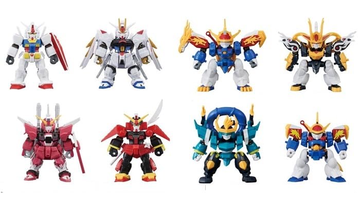 Amazon.co.jp: 【全8種セット】 ブロックロス ガンダムシリーズ