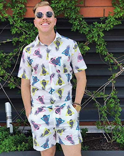 Zesties Male Romper (Large, Pineapple) - Thumbnail 3