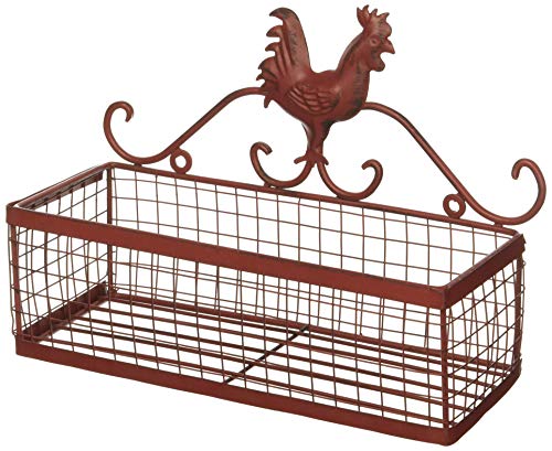 Home Locomotion Rooster Single Wall Basket