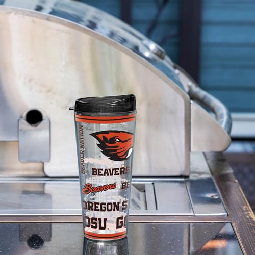 Image of Rico Industries NCAA College Double Wall Mayhem 16oz Or 20oz Tritan Tumbler W Lid