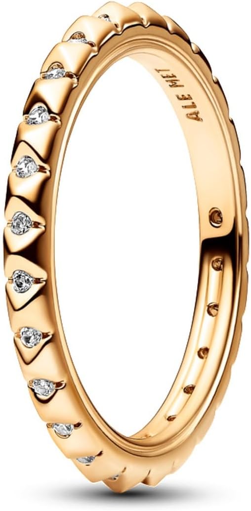 PANDORA ME Pyramids Ring - Ring for Women Shine with Clear Cubic Zirconia - Gift for Her - Jewelry for Women with Gift Box