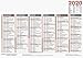 Produktbild BRUNNEN 1070141 Tisch-/Tafelkalender A 4 Modell 701 41 (1 Seite = 6 Monate, kräftiger Karton, Kalendarium 2020)