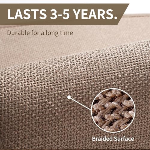Kitchen Rugs and Mats Non Slip Washable, Absorbent Runner Rugs for Kitchen, Front of Sink, Kitchen Mats for Floor, Easy to Clean and Maintain Kitchen Floor mat (Brown, 43x75CM) - Image 6
