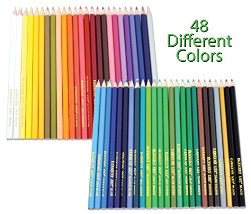 Sargent Art (Sarad) 500 Assorted Colored Pencils #TOP1