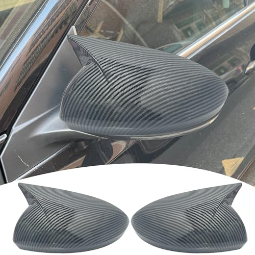Image of Side Mirror Cover,for Nissan Sentra 2020-2025 /Nissan Altima 2019-2025, Carbon Fiber Side Rear Mirror Covers Body Kit Accessories for Cars.