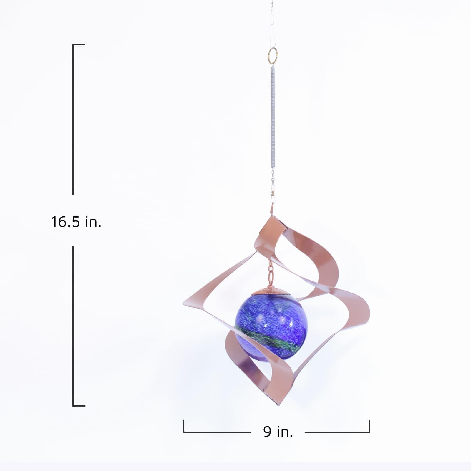 Echo Valley 4247W Illuminarie Hanging Spiral Spinner, 9 by 9 by 10-Inch