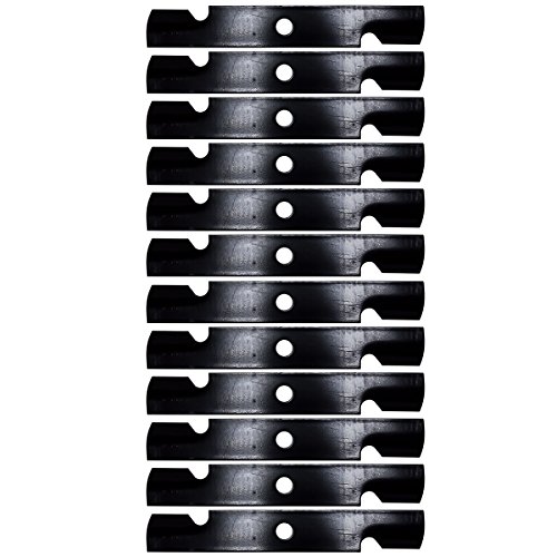 12PK Oregon 92-029 Lawn Mower Blades Compatible with 48" Cut Deck Toro Titan