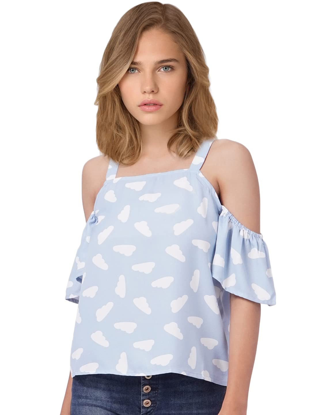 only Women's Polyester Regular Fit Top-picture-11