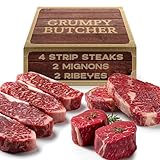 Den's Hot Dogs Grumpy Butcher 8 Steaks P...