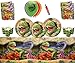 Produktbild Dinosaur Party Supplies Dino Blast Happy Birthday Celebrations 16 Guests- Dinosaur Tableware Printed Dino Balloons Plate Cup Napkin Table cover
