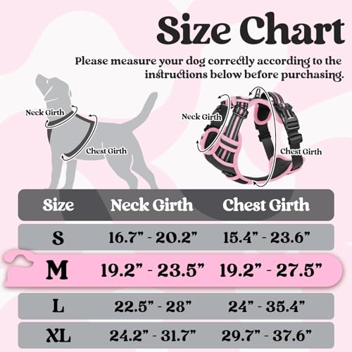 rabbitgoo Dog Harness Medium Breed, Updated Easy On & Off with 3 Buckles by rabbitgoo - Used condition - Image 2