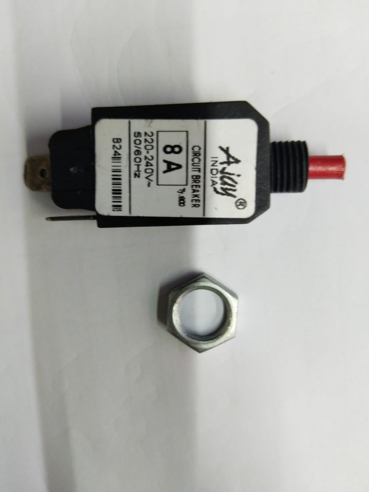 Circuit Breaker - 3.2 Amps - 240 V - Circut breaker Over Load Protector with Push to Reset Switch - 1 Load Switch-image-22