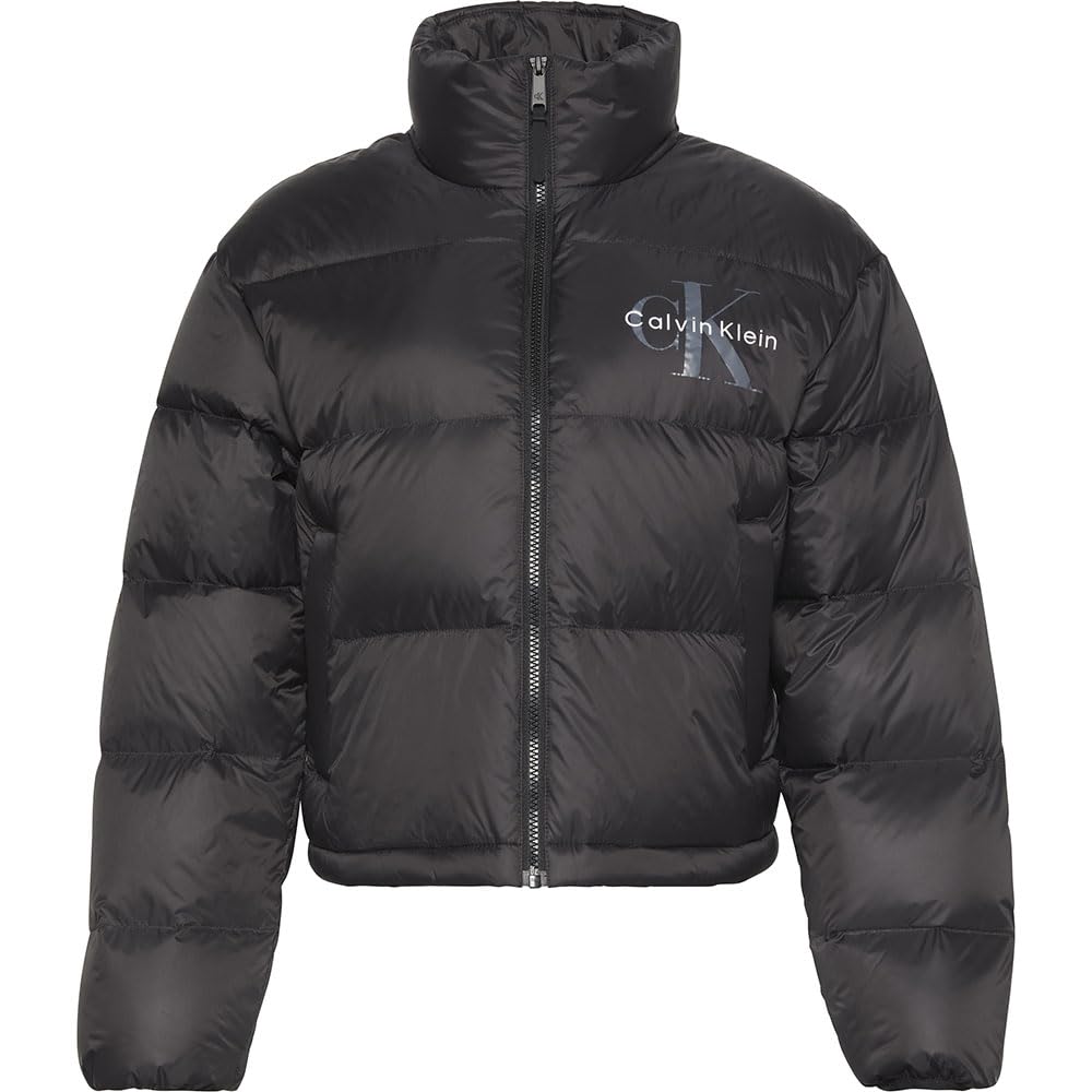 GRAPHIC LOGO PUFFER JACKET Ceket Kadın
