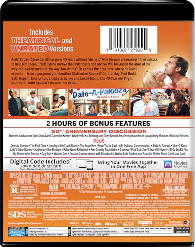 Image of The 40-Year-Old Virgin (4K Ultra HD + Blu-ray + Digital)