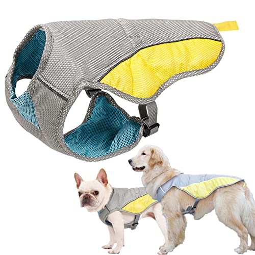 Gilet rafraîchissant pour chien par évaporation veste été anti-UV HMJGDHX