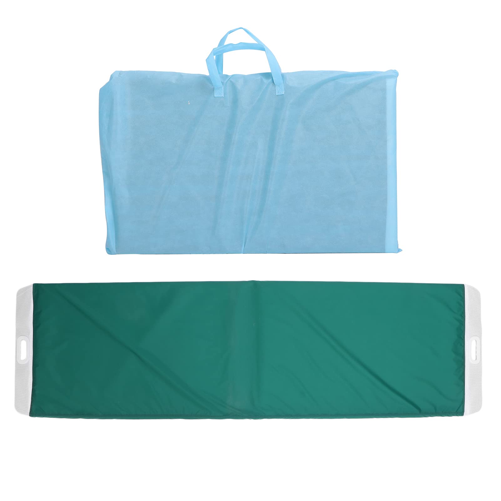 Tabla de transferencia de pacientes, nailon ligero, plegable, fácil ayuda a la movilidad de ancianos, verde