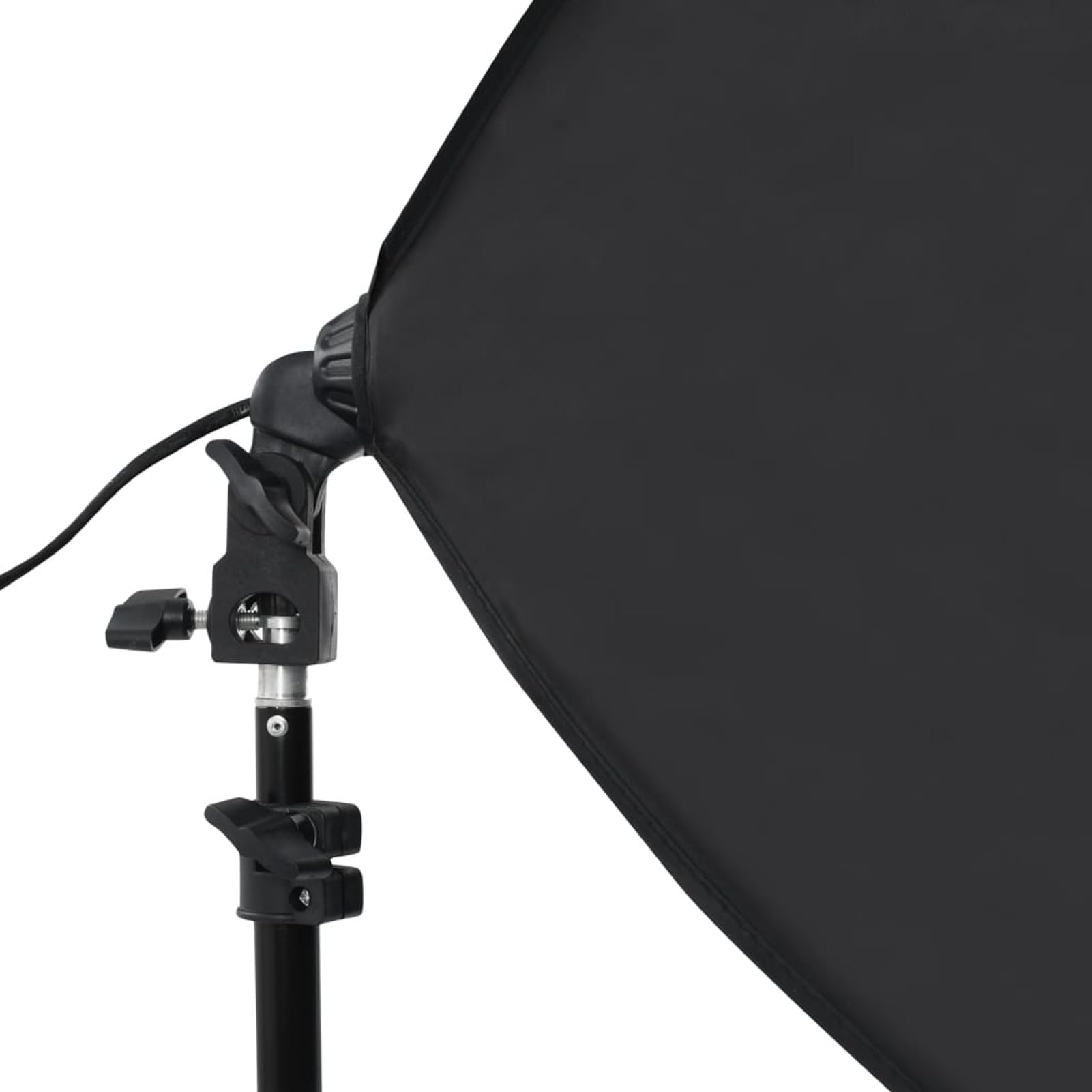 LAPOOH Luci Professionali da Studio 2 pz 40x60 cm in Acciaio Nero,Studio Foto,Fotografia,Illuminazione e Studio,Luci e Flash da studio-190216