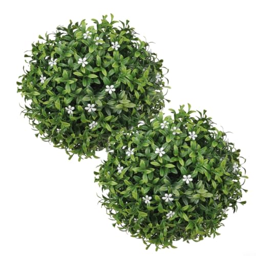 Bolas de margaritas artificiales sin riego, la solución para decorar terrazas sin esfuerzo 4