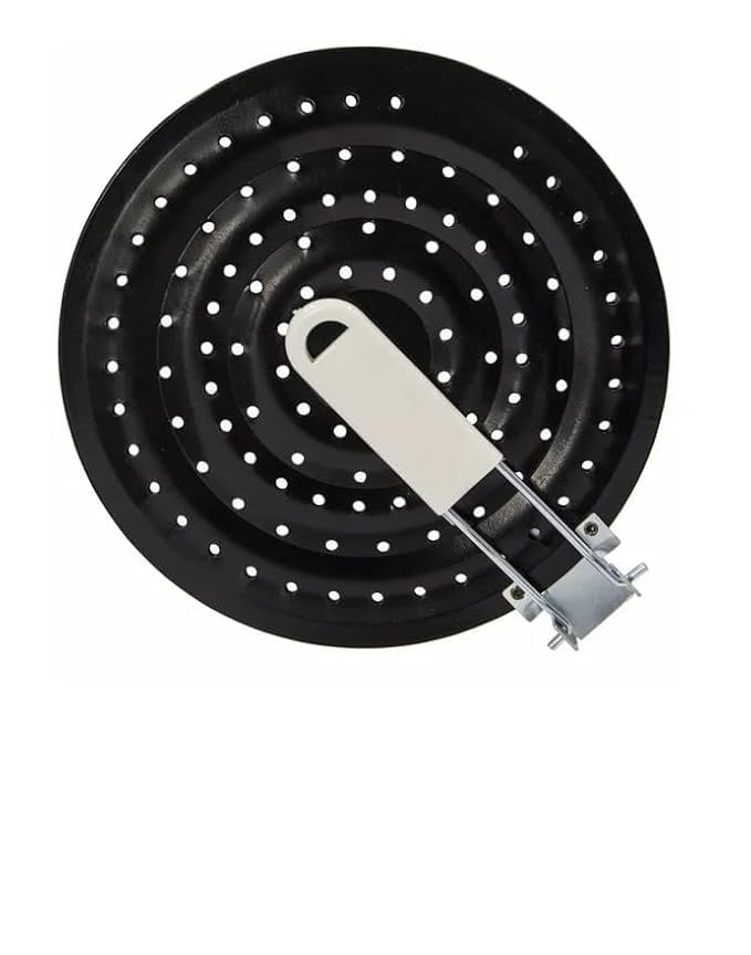 Kitchen Heat Diffuser Reducer Flame Simmer Plate Frying Plate Solid Stainless Steel Heat Diffuser For Gas Stove, Nonstick Simmer Flame Arrester, Kitchen Cookware Reducer Hot Roaster Black-image-27