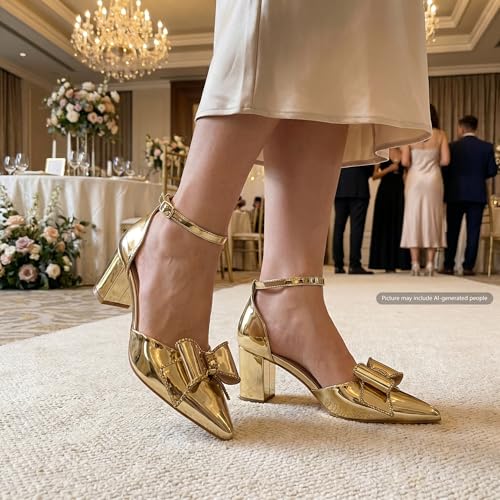Image of Susanny Kitten Heels for Women Closed Pointed Toe Slingback Shoes