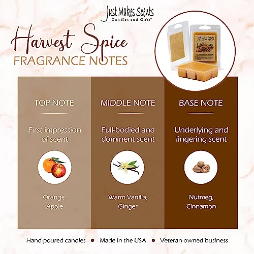 2-Pack-Harvest-Spice-Scented-Wax-Melts-by-Just-Makes-Scents 2 Pack Harvest Spice Scented Wax Melts by Just Makes Scents