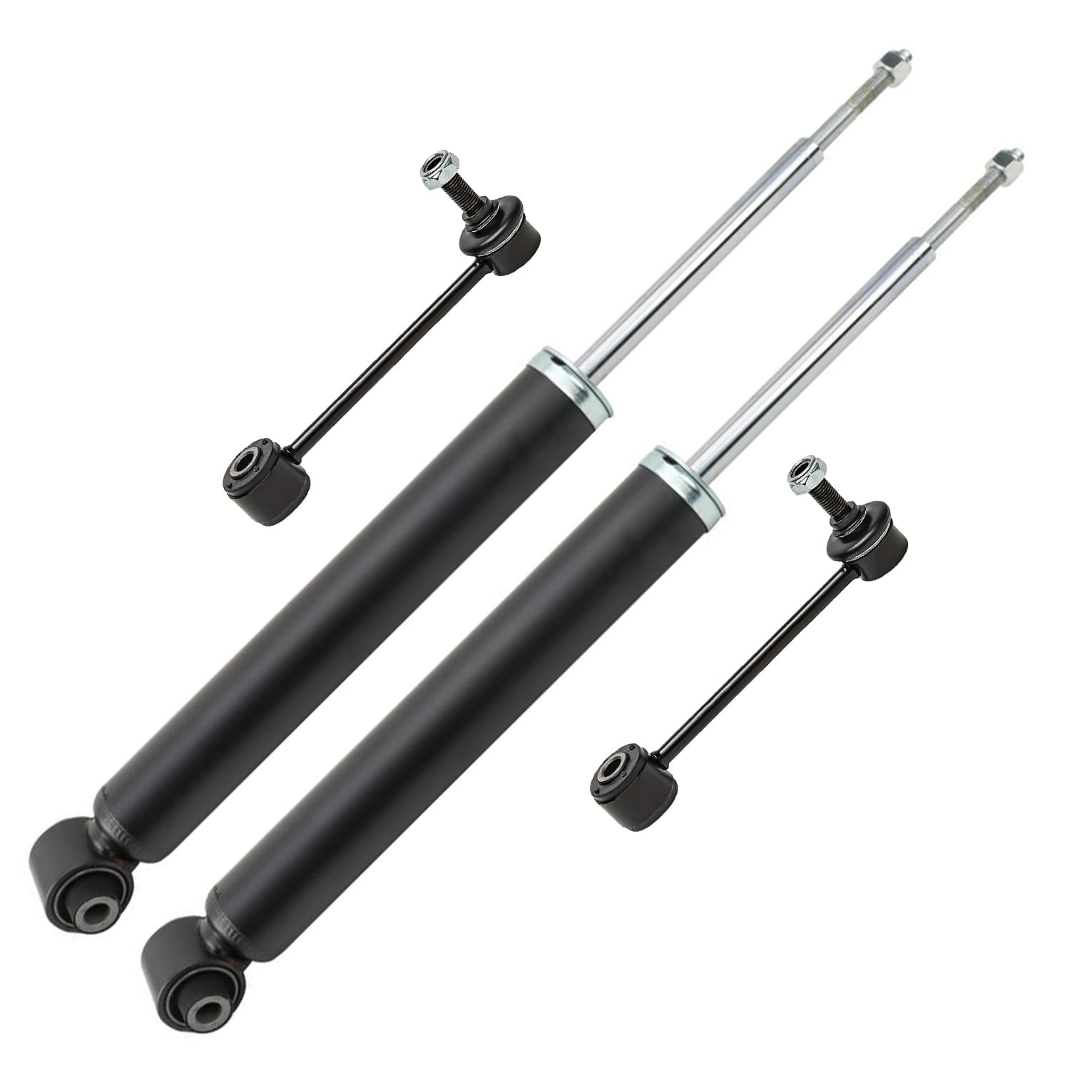 Detroit Axle - Rear Shock Absorbers Kit for 2017-2018 GMC Acadia