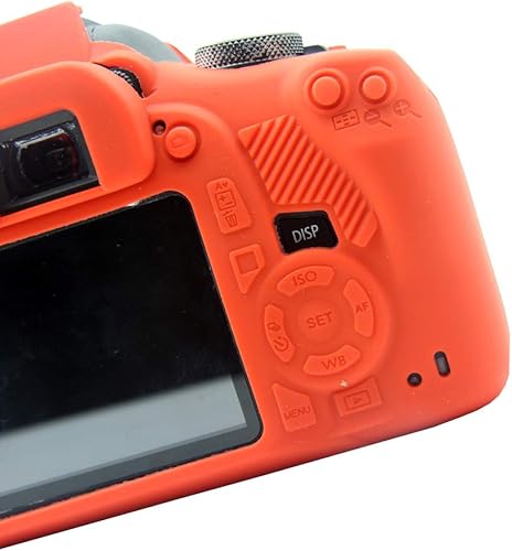 Miniatura 7 de Easy Hood Funda para Canon EOS Rebel T6 T7, antiarañazos, silicona suave, protector de piel para cámara réflex digital Canon EOS 1500D Rebel T7  EOS