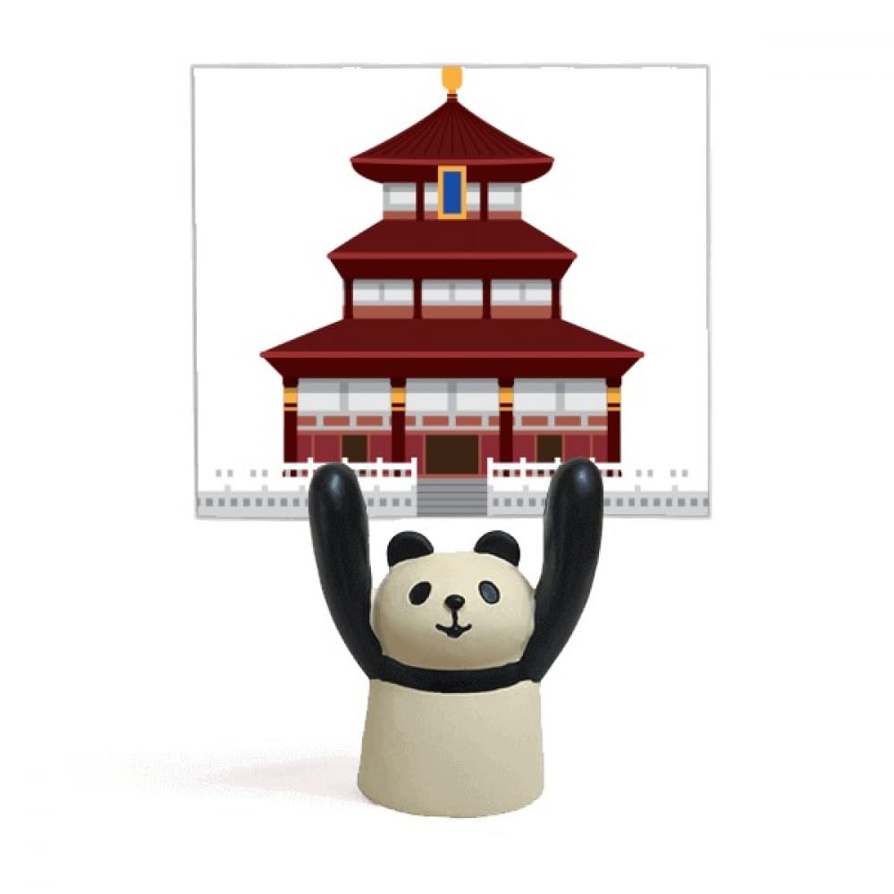 Porte-mémo panda temple chinois une idée cadeau originale - 4