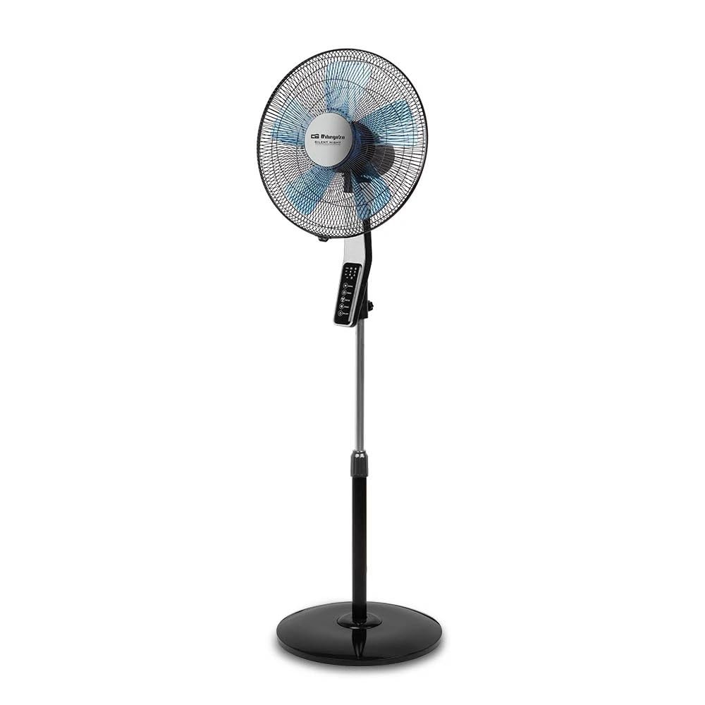 Orbegozo Silent Night SF 0642 Ventilador de Pie con Oscilación Automática y Mando a Distancia 60W