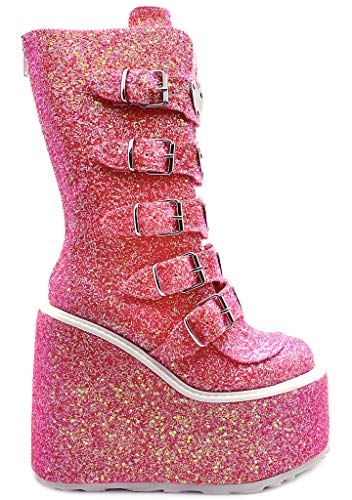 Demonia Women's Swing-230G mid-calf boot