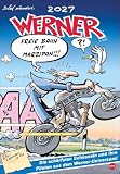 Werner Kalender 2027: Kultiger Posterkalender mit den besten Werner-Cartoons. Wandkalender 2027. Kalender mit lustigen Sprüchen von Werner. 37 x 53,5 cm. Hochformat.