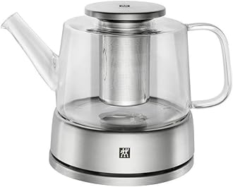 Sorrento Glass Tea Kettle, 27oz, Glazz
