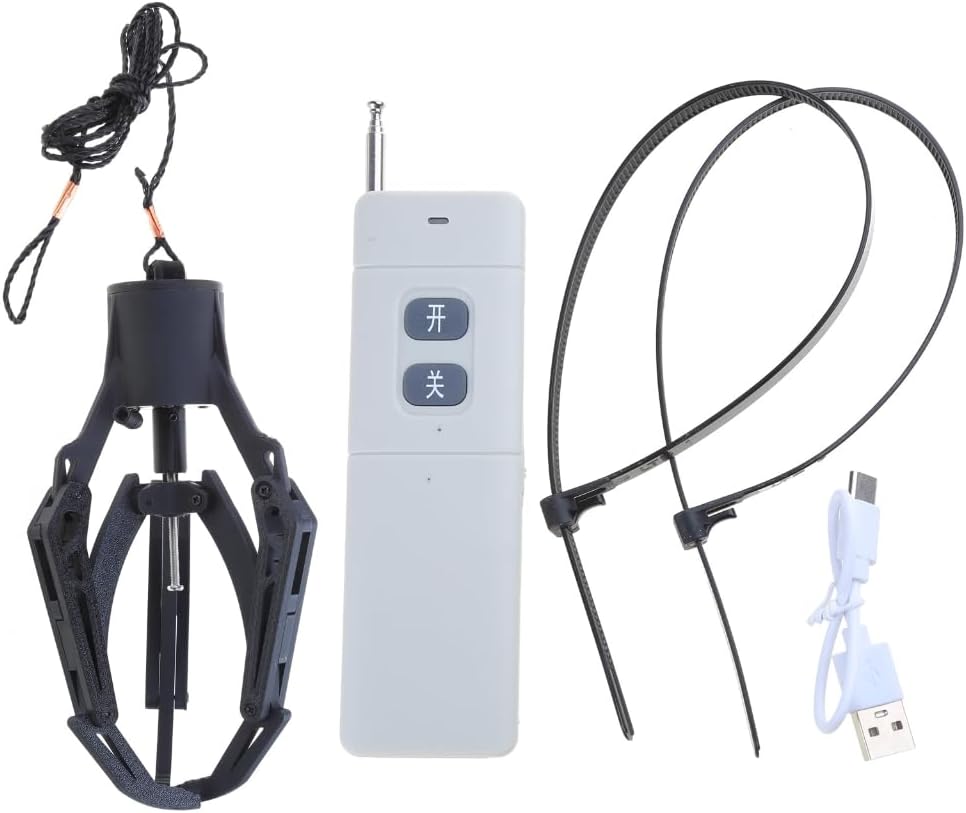 Universal Remote Control Mechanical Hook Versatile Grabber Mechanical Claw Attachment for Remote Controlled Devices