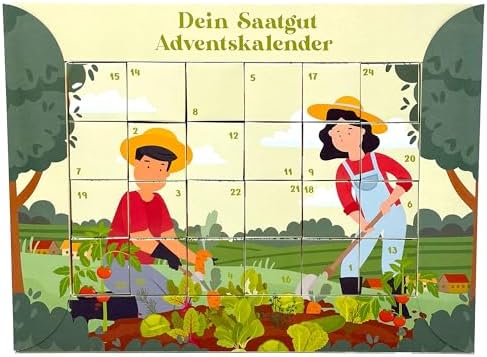 Magische Zeit BioSaatgutAdventskalender Urbanes Gartenglück 24