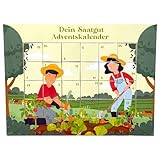 ✨FREUDE FÜR DAS GANZE JAHR: Ein bunter Saatgut-Mix Weihnachtskalender, der Pflanzfreude für das gesamte Jahr garantiert & die Spannung des Advents aufrecht erhält.