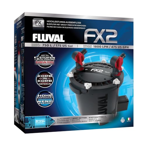 Fluval FX2 High Performance Canister Aquarium...