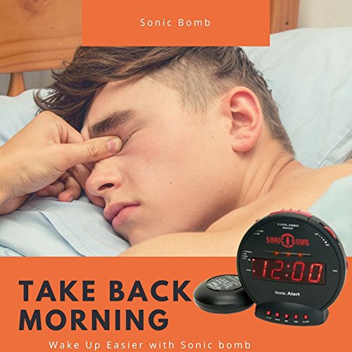 Amazon | 【目覚まし時計 振動 強力 大音量 】 Sonic Alert ソニック
