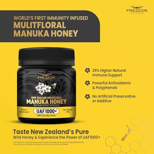 Miel Multifloral Manuka Premium FREZZOR 1250g 5 Frascos miniatura 4