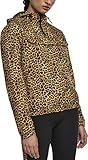 Sportliche Pullover-Jacke in auffälliger Tierfellmuster Farbgebung