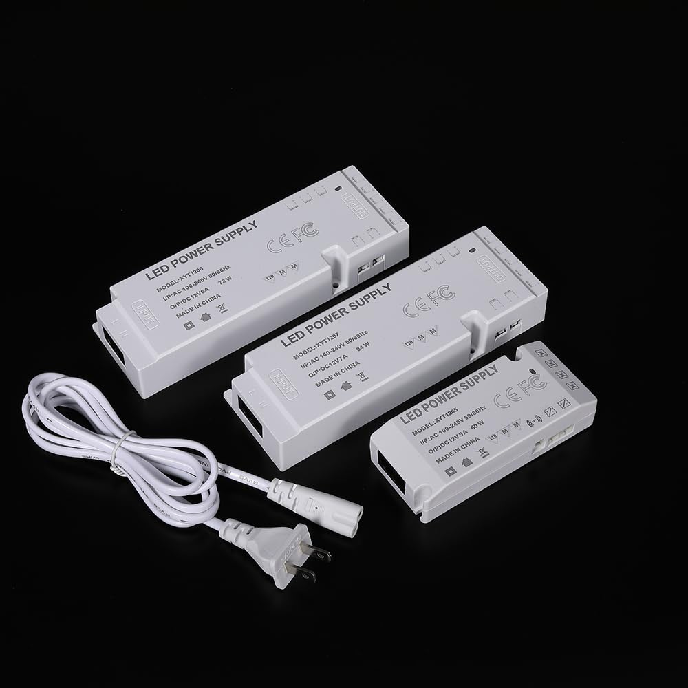 6 to 10 Position Dupont 1-bit Master Control Port dc12v24w36w60w100w120w Wardrobe Power Supply(12V8.5A100W-10)