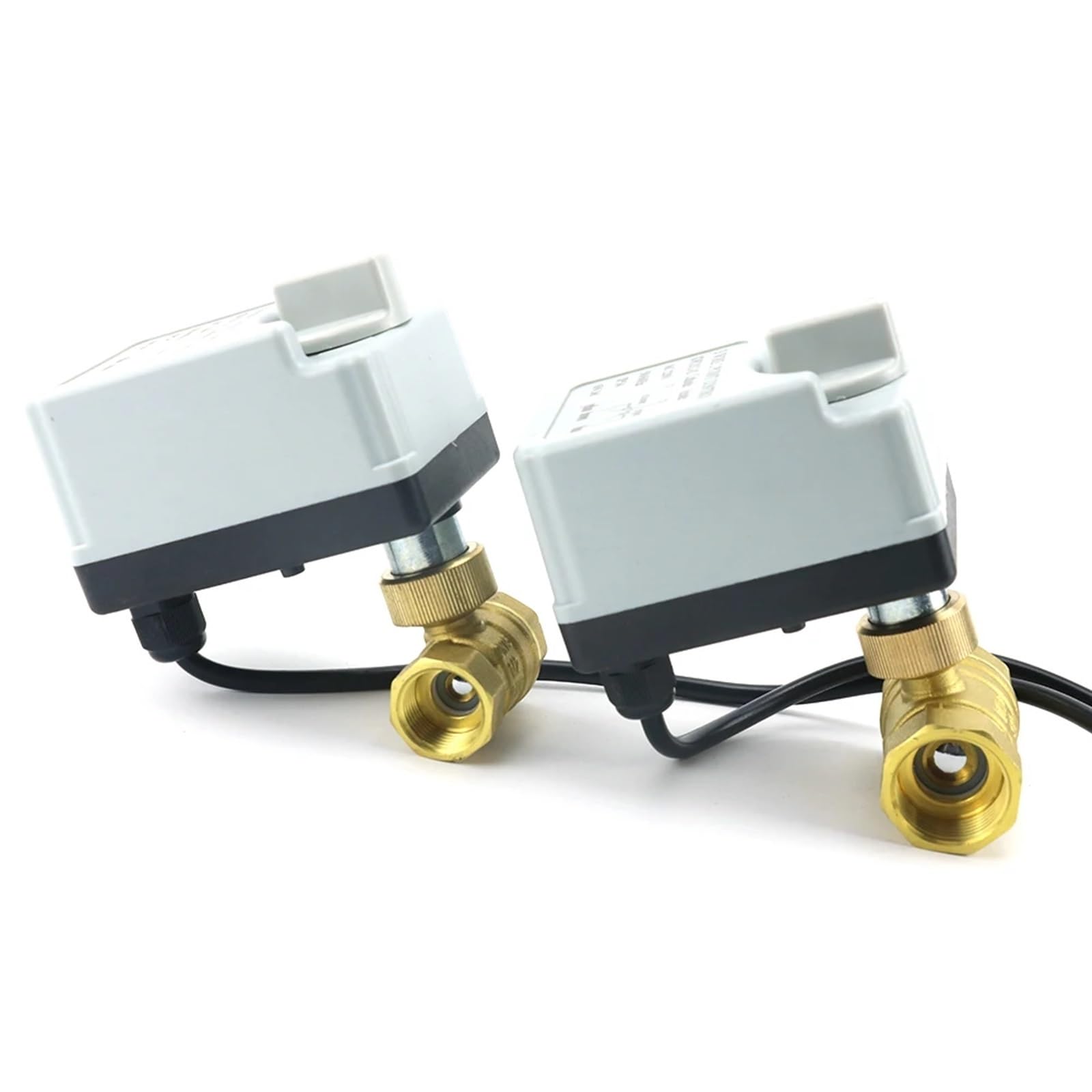 Robinet à boisseau sphérique motorisé 3/4 vanne motorisée laiton DC12V 24V 3 fils