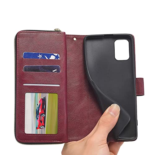 Funda Samsung S21 FE anticaídas que sustituye tu cartera con cremallera total 6