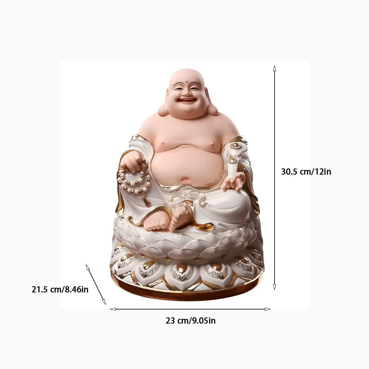 Maitreya Buddha Home Living Room Buddha Statue Lucky Feng Shui