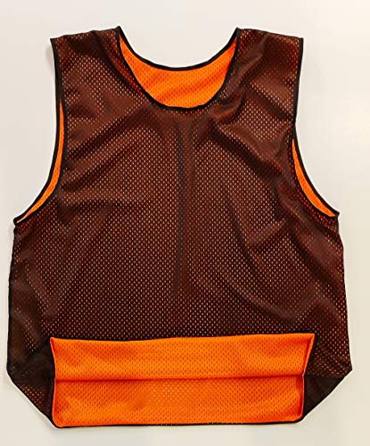 SPORTSBIBS 6x Football Bibs Double-Sided Marker T-Shirts, Set of 6 pieces Pack of 6 - Image 2