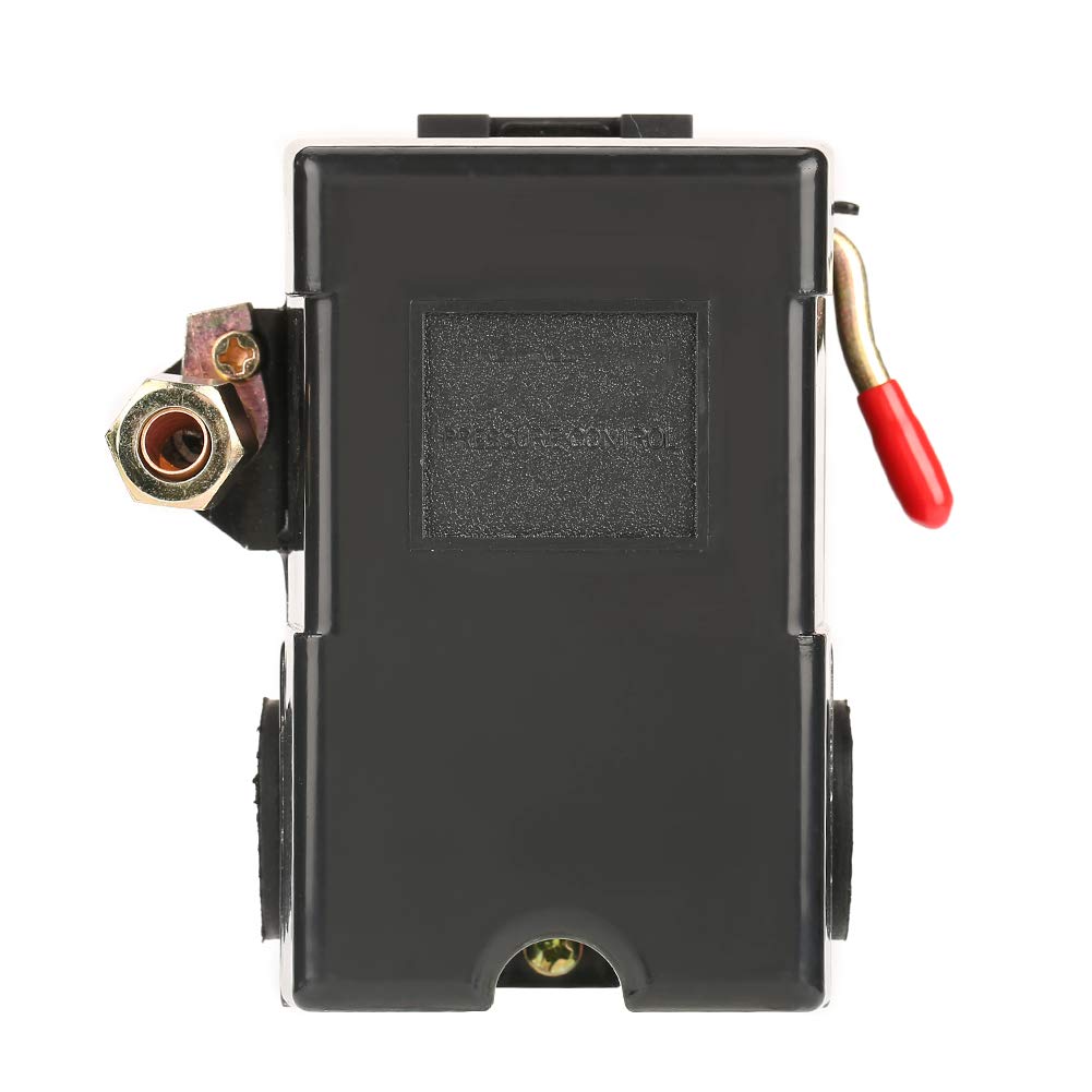 Air Compressor Pressure Switch, 95-125 Psi 26A Pressure Switch Air Compressor, 125 Lb Compressor Switch Universal Pressure Switch for Air Compressor Pump Control Valve