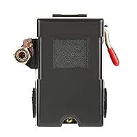 Vista 8 de Control del interruptor de presión del compresor de aire 95-125 PSI 20A 220V, válvula de interruptor de control de presión de aire de servicio