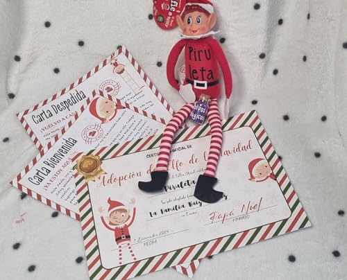 Elfo Travieso Personalizado (Elves Behavin Badly) Original | Navidad | Regalo