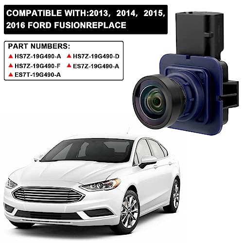 Image of Backup Camera Compatible with Ford Fusion 2013 2014 2015 2016 Parking Assist Rear View Camera Replace# ES7Z-19G490-A /ES7T19G490AA